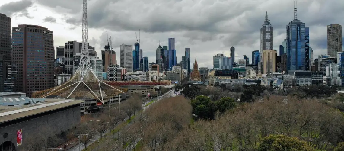 Melbourne’s CBD skyline illustrating commercial property valuation