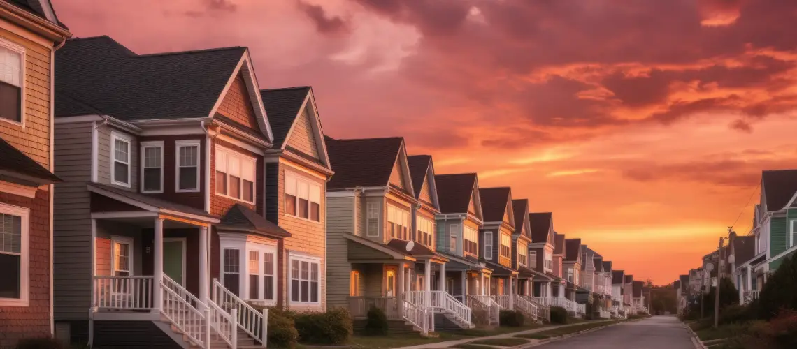 Perth skyline and suburban homes representing residential property valuation
